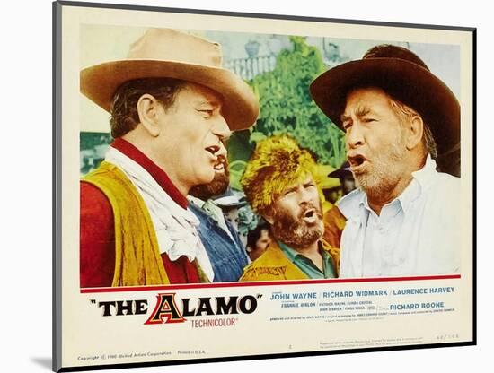 The Alamo, 1960-null-Mounted Art Print