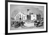 The Alamo Fort at San Antonio, Headquarters of Federal General Twiggs-null-Framed Premium Giclee Print