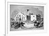 The Alamo Fort at San Antonio, Headquarters of Federal General Twiggs-null-Framed Giclee Print