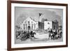 The Alamo Fort at San Antonio, Headquarters of Federal General Twiggs-null-Framed Giclee Print