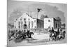 The Alamo Fort at San Antonio, Headquarters of Federal General Twiggs-null-Mounted Giclee Print