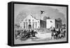 The Alamo Fort at San Antonio, Headquarters of Federal General Twiggs-null-Framed Stretched Canvas