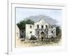 The Alamo in San Antonio, Texas, 1800s-null-Framed Giclee Print