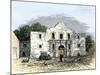 The Alamo in San Antonio, Texas, 1800s-null-Mounted Giclee Print