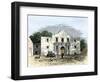 The Alamo in San Antonio, Texas, 1800s-null-Framed Giclee Print