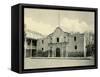 The Alamo in San Antonio TX, Circa 1890-null-Framed Stretched Canvas