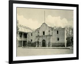 The Alamo in San Antonio TX, Circa 1890-null-Framed Giclee Print