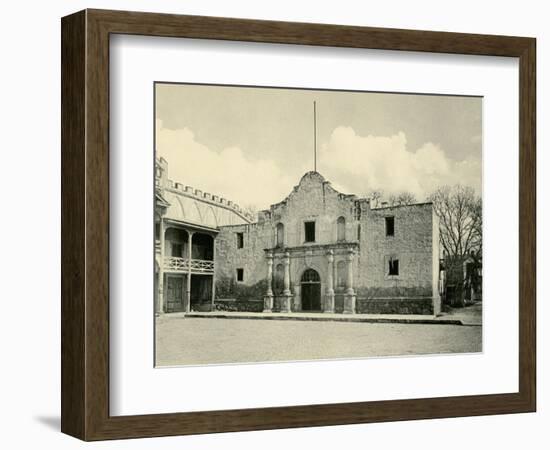 The Alamo in San Antonio TX, Circa 1890-null-Framed Giclee Print