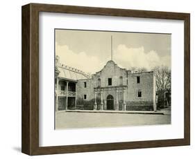 The Alamo in San Antonio TX, Circa 1890-null-Framed Giclee Print