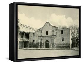 The Alamo in San Antonio TX, Circa 1890-null-Framed Stretched Canvas