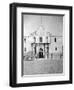 The Alamo in San Antonio, TX Photograph No.1 - San Antonio, TX-Lantern Press-Framed Art Print