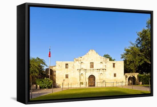 The Alamo, Mission San Antonio De Valero, San Antonio, Texas, United States of America-Kav Dadfar-Framed Stretched Canvas