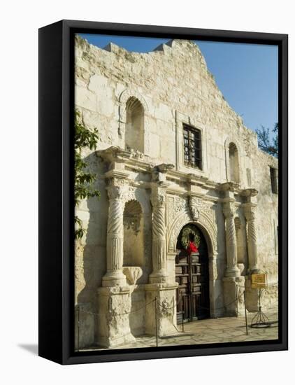 The Alamo, San Antonio, Texas, USA-Ethel Davies-Framed Stretched Canvas
