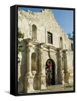 The Alamo, San Antonio, Texas, USA-Ethel Davies-Framed Stretched Canvas