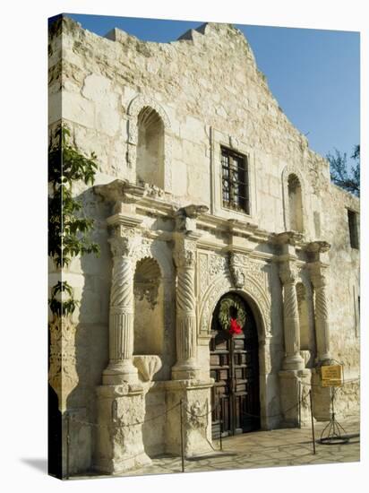 The Alamo, San Antonio, Texas, USA-Ethel Davies-Stretched Canvas