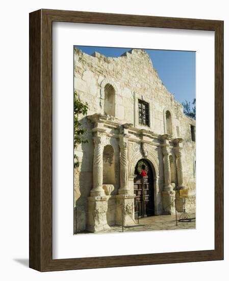 The Alamo, San Antonio, Texas, USA-Ethel Davies-Framed Photographic Print