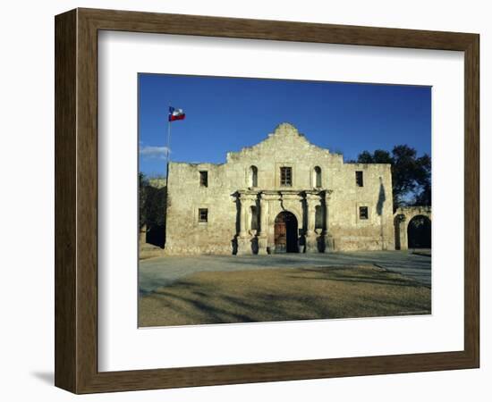 The Alamo, San Antonio, Texas, USA-Walter Rawlings-Framed Photographic Print