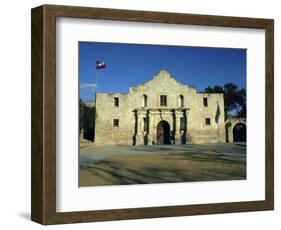 The Alamo, San Antonio, Texas, USA-Walter Rawlings-Framed Photographic Print