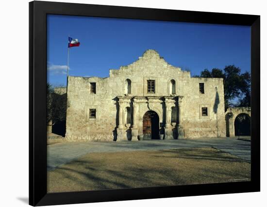 The Alamo, San Antonio, Texas, USA-Walter Rawlings-Framed Photographic Print