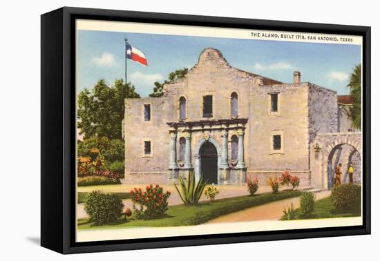 The Alamo, San Antonio, Texas-null-Framed Stretched Canvas