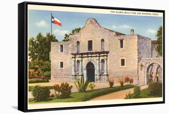 The Alamo, San Antonio, Texas-null-Framed Stretched Canvas