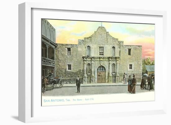 The Alamo, San Antonio, Texas-null-Framed Art Print