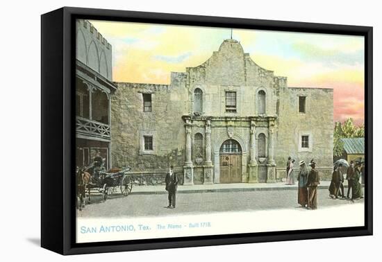 The Alamo, San Antonio, Texas-null-Framed Stretched Canvas