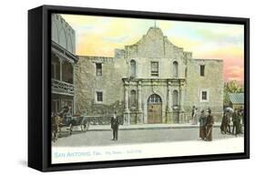 The Alamo, San Antonio, Texas-null-Framed Stretched Canvas