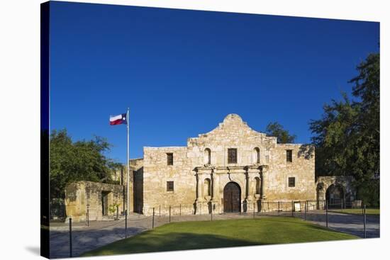 The Alamo.-Jon Hicks-Stretched Canvas