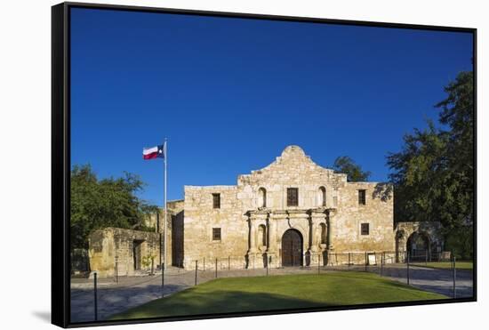 The Alamo.-Jon Hicks-Framed Stretched Canvas