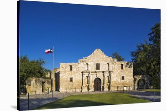 The Alamo.-Jon Hicks-Stretched Canvas