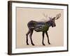 The Alaskan Bull Moose-Davies Babies-Framed Art Print