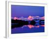 The Alaskan Range is Adjacent to Mt. Denali, Alaska, USA-Charles Sleicher-Framed Photographic Print