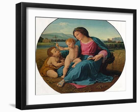 'The Alba Madonna', 1510-Raphael-Framed Giclee Print