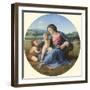 The Alba Madonna, C. 1510-Raphael-Framed Premium Giclee Print