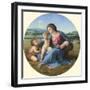 The Alba Madonna, C. 1510-Raphael-Framed Premium Giclee Print