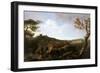 The Alban Hills-Richard Wilson-Framed Premium Giclee Print