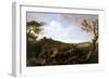 The Alban Hills-Richard Wilson-Framed Premium Giclee Print