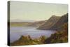 The Albano Lake-Antoine-Victor Joinville-Stretched Canvas