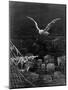 The Albatross Is Shot by the Mariner-Gustave Doré-Mounted Giclee Print