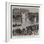 The Albert Bridge, Belfast, after the Fatal Accident-null-Framed Giclee Print