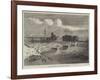 The Albert Bridge, Glasgow Opened Last Week-null-Framed Giclee Print