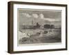 The Albert Bridge, Glasgow Opened Last Week-null-Framed Giclee Print