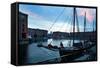 The Albert Dock, Liverpool, Merseyside, England-null-Framed Stretched Canvas