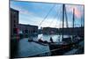 The Albert Dock, Liverpool, Merseyside, England-null-Mounted Photographic Print