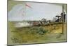 The Albert - First Stage, 900 Yards, Bisley Camp, 1893-Cecil Cutler-Mounted Giclee Print