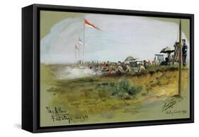The Albert - First Stage, 900 Yards, Bisley Camp, 1893-Cecil Cutler-Framed Stretched Canvas