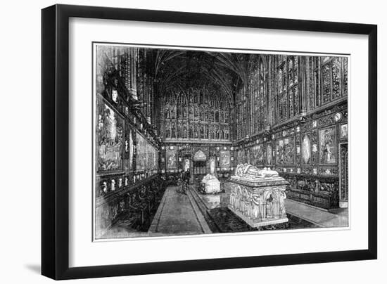 The Albert Memorial Chapel, Windsor, 1900-GW and Company Wilson-Framed Giclee Print