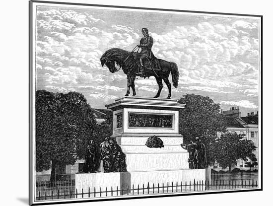 The Albert Memorial, Charlotte Square, Edinburgh, 1900-null-Mounted Giclee Print