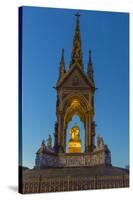 The Albert Memorial in Kensington Gardens at Sundown, London, England, United Kingdom, Europe-Michael Nolan-Stretched Canvas